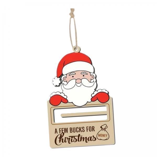 Enakshi® 3xChristmas Money Holder Practical Tree Pendant Christmas Decor for Home Party Santa Claus|Home & Garden | Greeting Cards & Party Supply | Other Gift & Party Supplies