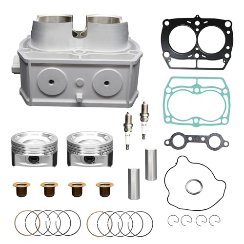 NP NEW PULSATION Kit de cilindro de furo padrão de 80 mm Kit de junta de pistão de cilindro para Pol