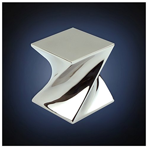ArtsOnDesk Modern Art Paperweight Mr106 Stainless Steel Mirror Polish Luxury Desktop Home Office Supply Desk Accessory Organizer Holiday Wedding Graduation Corporate Present.