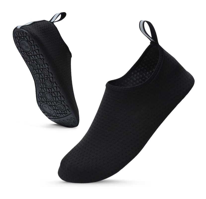 DKDXID Zapatos de Agua Mujer Hombre Antideslizantes Escarpines Agua Escarpines Piscina Escarpines Surf Zapatillas Zapatos de Playa Verano Calzado Surf Escarpines Deportes Acuáticos Calcetines