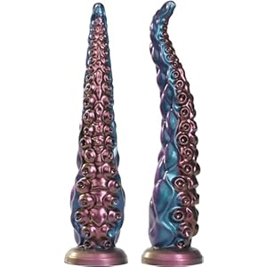 Tagnaff 33CM Riesen Anal Dildo, Tentakel XXL Dildo mit Starkem Saugnapf, Silikon Dicker Analdildo Groß, Big Dildos für Männer, Prostata Stimulation Sex Toys, Sex Spielzeug Analplug# für Männer XXL