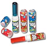 Christmas Push Pops - Festive Holiday Suckers - Perfect Stocking Stuffers - By Lyza's Sweets & Treats (Pack of 4)