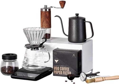 コーヒーミル 手動 コーヒーマスター6-10個セット タイムモア 手動 コーヒー ドリップ 器具 コーヒーミル 旅行やキャンプに適しており、持ち運びに便利 (手淹れコーヒーマスターセット【10本セット】)