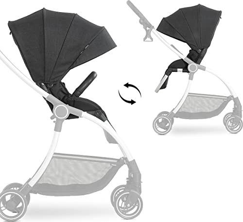 Hauck Buggy & Sportwagen Colibri (bis 25 kg belastbar) - Melange Black