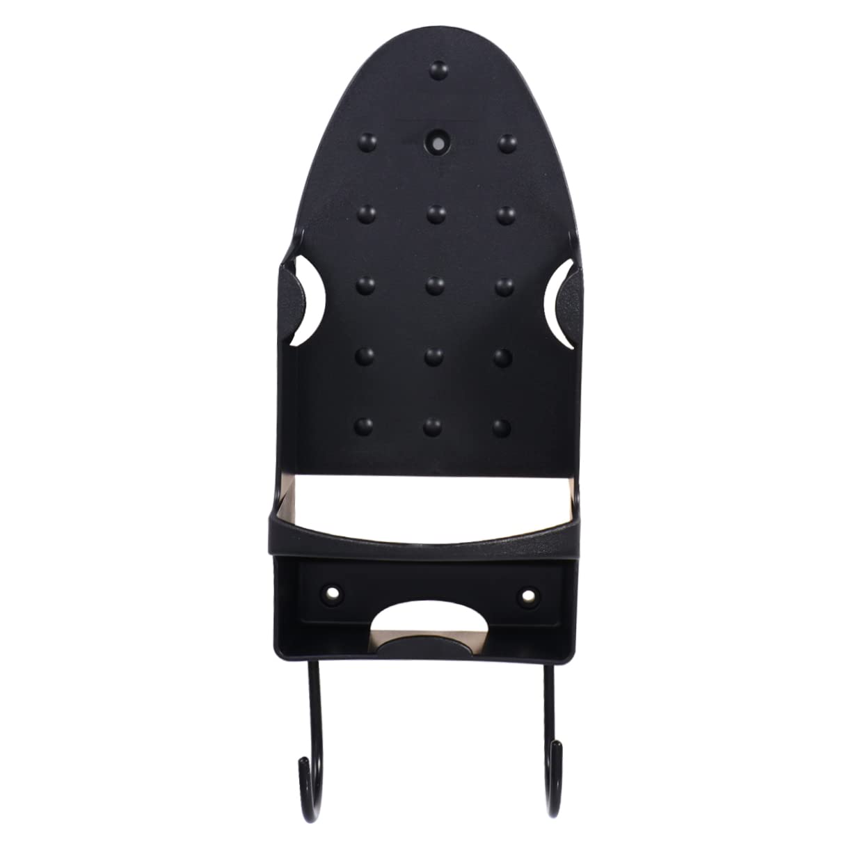 TOPBATHY 1pezzi Porta Stiro Acciaio Inossidabile Supporto Per Tavolo Da Stiro Da Muro Organizer Per Design Compatto e Nero