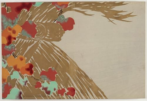 Peinture poster fleurs de lierre Kamisaka Sekka, affiche de graffiti art mural SERENDIPITP 60x90