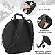 Damero 22 Beckentasche, Gepolsterte Beckenkoffer-Rucksack mit Trennwand und Griff für Schlagzeugbecken und Zubehör