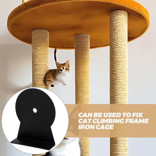 Soporte de pared para poste rascador de gato Toyvian miniatura 3