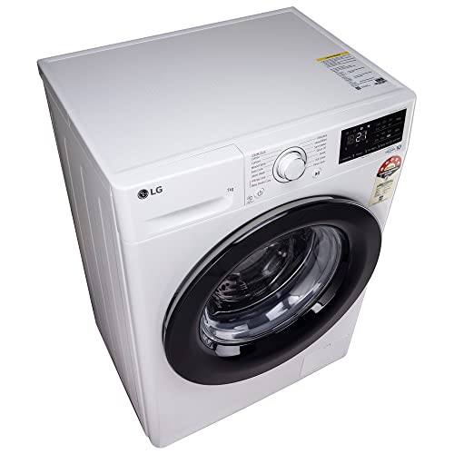 Get the Best Washing Experience with LG's 7 Kg 5 Star Inverter Front Load Washing Machine with Inbuilt Heater, AI DD Technology & Steam for Optimal Hygiene!