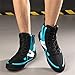 Mens Boxing Shoes Fashion Non Slip Boxing Footwear Lightweight Weightlifting Squat Athletic Sneakers for Men Women,Green,5