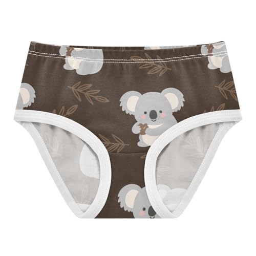 Girls' Underwear Cute Koala Brown Toddle Brief Panties 2301440