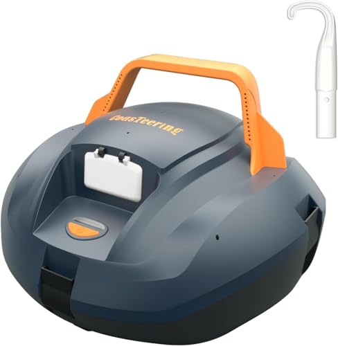Cordless Robotic Pool Cleaner with Self-Parking