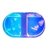 ZHANGJINYISHOP2016 Vis Tank Creatieve Bilaterale kwallen Tank Desktop Vis Tank Aquarium Kleine Kallen Tank Sier Vis Tank…
