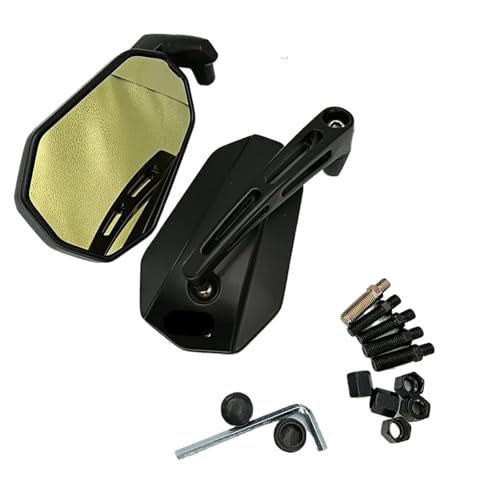 Espejos retrovisores universales de 8mm 10mm para moto y scooter 2 uds