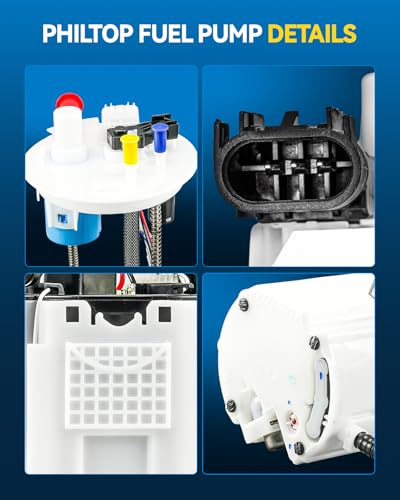 Image of PHILTOP Electric Fuel Pump Assembly FG1716, SP6720M | Fit for 2012-2015 Chevy Captiva Sport