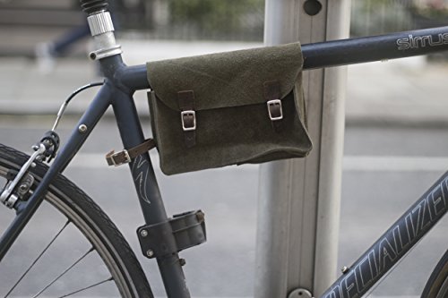Sacoche de vélo en suède London Craftwork l'authenticité d'un voyage fabriqué au Royaume-Uni