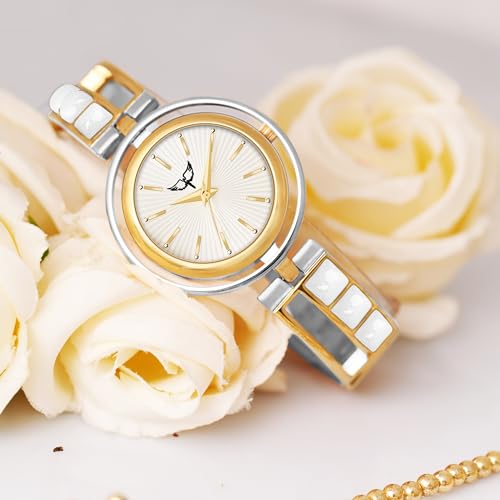 Image of WHITE BIRD Women's Watch, Silver /Gold, Analog Display