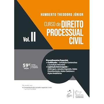 Capa do livro Curso de Direito Processual Civil Vol.2 - 59ª Edição 2025