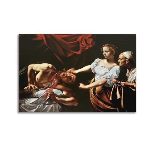 Reproduction Judith décapitant Holopherne Caravaggio affiche premium