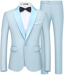 Light Blue- Light Blue Lapel