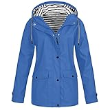 L9WEI Regenanzug Damen Wandern Radfahren Lederjacke Schlichter Winter Softshell Camping Motorradjacke Dünn Fleecejacke Sportoberteil Sport Oversize