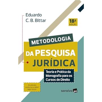 Capa do livro Metodologia da Pesquisa Jurídica - 18ª edição 2024