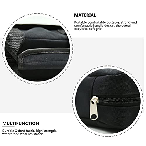 Generic Hard Shell Gitaar Effectoren Storage Case Waterdichte Opslag Bang Organizer Oxford Pounches Houder Zwart - Image 4