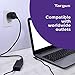 Targus Universal Travel Adapter, International Plug Adapter, Travel Worldwide Power Adapters for Europe, UK, Asia, Africa, LAC, MENA, & USA, Travel Plug Adapter and Voltage Converter (APK01US1)