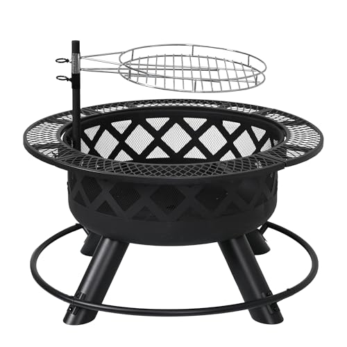 OSJ �t�@�C���[�s�b�g �����Α� �o�[�x�L���[�R���� ��^���� �t�@�~���[�L�����v �L�����v �L�����v�O�b�Y �񎟔R�� BBQ�R���� ���O �A�E�g�h�A�y�u���b�N�z