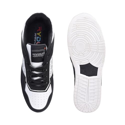 Image of RYDUS R-Club Running Shoes for Men | Breathable, Lightweight, Non-Slip Grip | Recycled Material | Extra Cushioned, Moisture Resistant Athletic Trainers