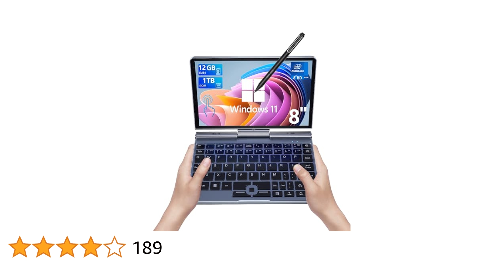 Amazon.co.jp: KOOSMILE UMPC 小型ノートパソコン 8インチ