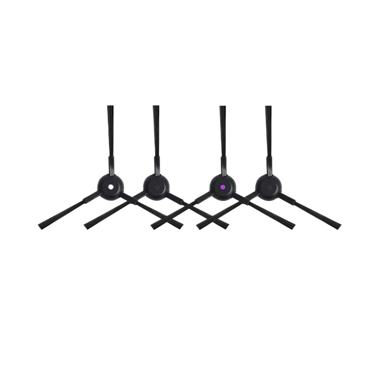 Vacuum Cleaner Side Brush,Compatible for Midea，V12 Pro Sweeping Machine Robot Vacuum Cleaner Brushes Replacement Spare Parts(4PCS)