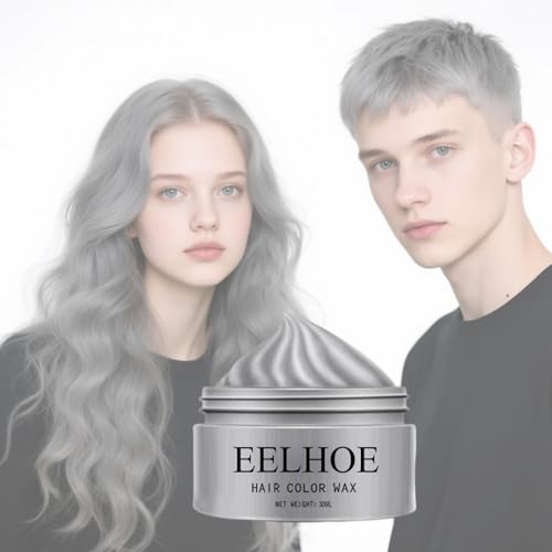 Cera temporal para cabello 30 ml gris miniatura 1