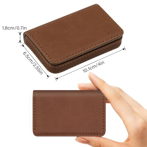 Image of RFID Blocking Wallet - Minimalist Leather Business Credit Card Holder (A52-20)