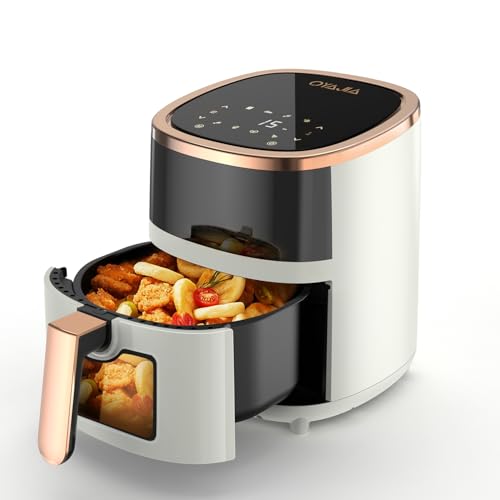 Friggitrice ad aria calda da 5 l, con finestra di