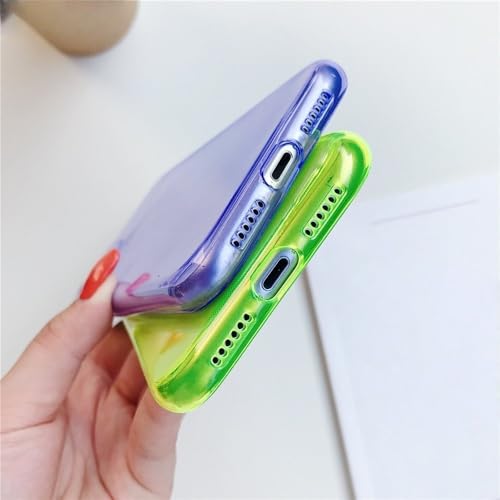 Coque bleu fluo transparente pour sublimer le design de l'iPhone XS Max - 5