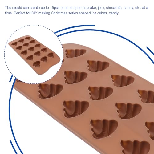 Moule chocolat déjections canines résistant pour réussir vos bonbons 3D