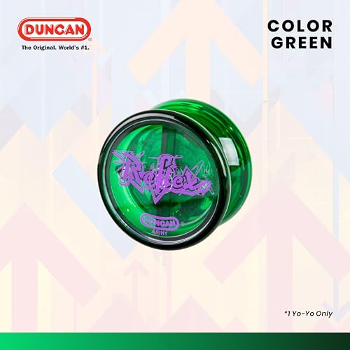 Duncan Toys Reflex Auto Return Yo-Yo, Beginner String Trick Yo-Yo, Green by Duncan - Image 9