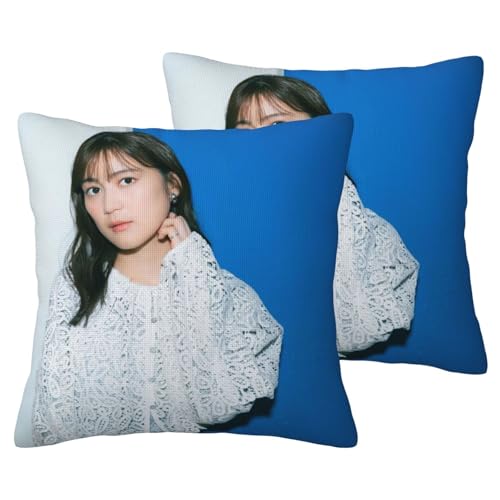 生田絵梨花 (1) 肌触り良い ポリエステル製 ギフト ソファ用 カスタマイズ可 両面プリント