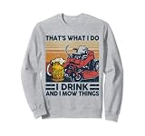 Eso es lo que hago yo bebo y siega cosas Cortacésped Sudadera