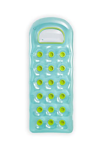 Intex 59895EU - Aufblasbare Luftmatratze mit Sichtfenster, 18 Löcher Assortiert, Vinyl, Mehrfarbig, 188x71 cm 2
