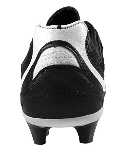 Men's Soccer Cleats Genuine Leather Authentic Concord Color Black S201XK4