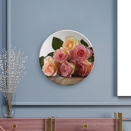 Plato Decorativo de Porcelana Bone China de 7 pulgadas miniatura 5