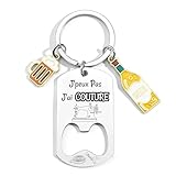 KJKJKJ Porte-clés Couturière cadeau porte clés pour couturière « j'peux pas, j'ai couture ...