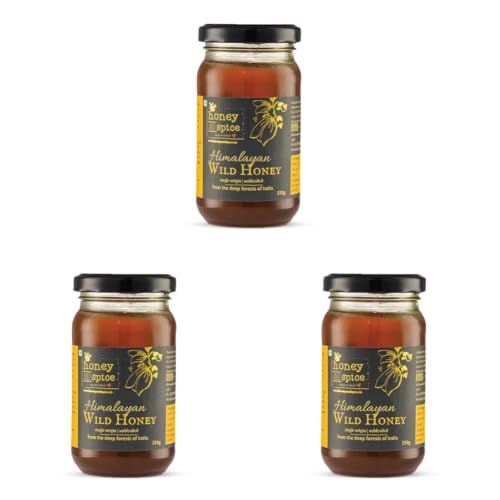 Image of Honey and Spice Pure Raw Wild Honey (250g) | Single Origin Himalayan honey From the forests of Jim Corbett National Park With No Added Preservatives | 100% Raw and Pure | Unblended and Unpasteurized | Natural and Original | Unprocessed | No Added Sugar