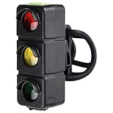 Texvora Rechargeable Tail Light, 3-Color Led With 7 Modes, Powerful Brightness, Night Riding Safety