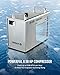 OMTech CO2 Laser Cooling Solution with CW-5200 Water Chiller & Non-Conductive Coolant – 1 Gal Prediluted Antifreeze for Laser Tubes, 0.58hp Industrial Water Chiller for Laser Engravers & Cutters