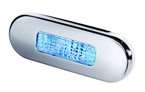 Lampe de marche LED bleue Hella 9680 pour ambiance pont de bateau