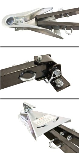 Adjustable Bumper Mount Tow Bar - 5000LB Towing Cap.