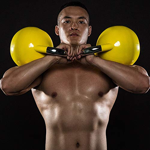 SHUKUILIUDT Kettlebell Kettlebell, Fitness Buttocks, Kettlebells, Squats, Buttocks, Athletic Women's Home Exercise Arm Muscle Weight Loss Barbell Equipment (Size : 16KG) - Image 5